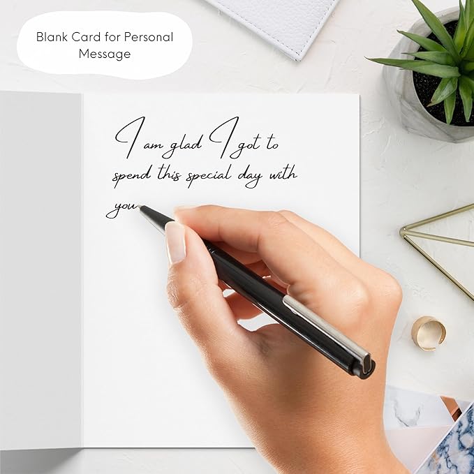 ALY LOU Anniversary Card for Her Him/Husband Boyfriend/Girlfriend Wife/Sarcastic Birthday Vday Greeting Card (Espresso My Love)