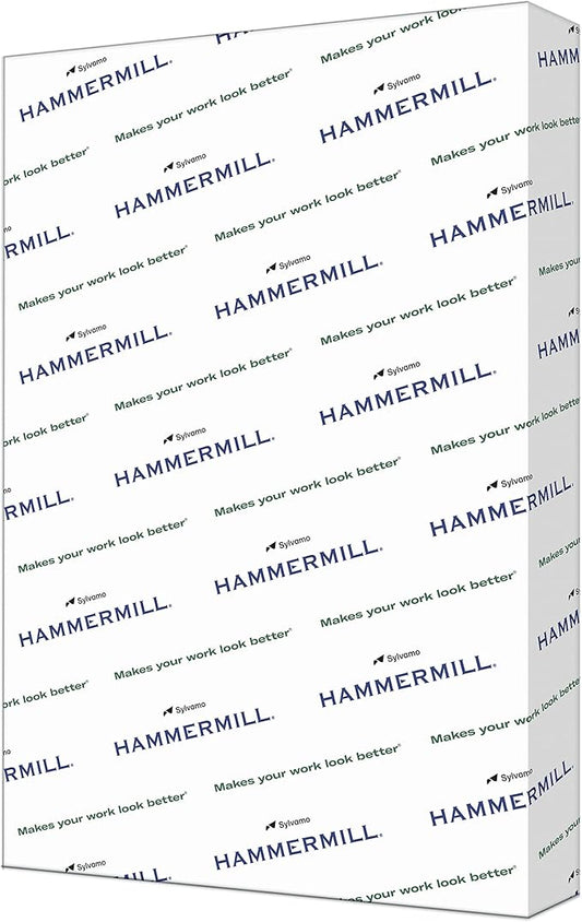 Hammermill Cardstock, Premium Color Copy, 80 lb, 18 x 12-1 Pack (250 Sheets) - 100 Bright, Made in the USA Card Stock, 133200R, White