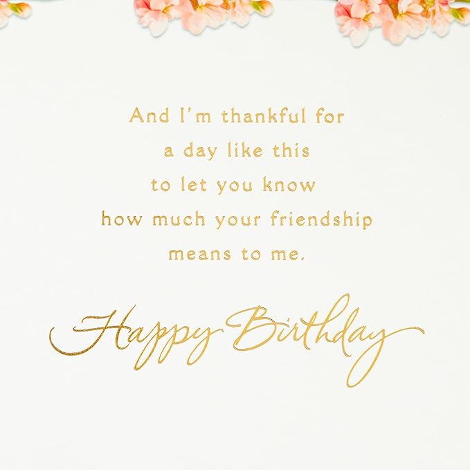 Hallmark Birthday Card for Friend (Friend of My Heart)