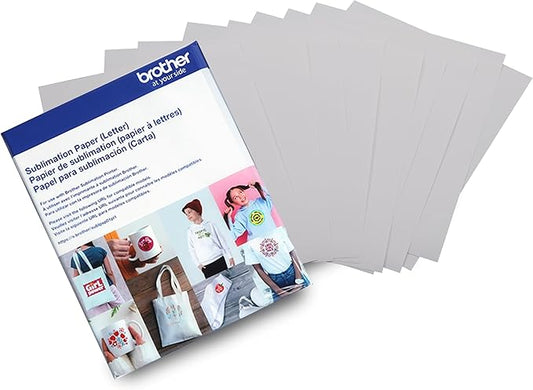 Brother Sublimation Paper Pack (100 Sheets), white