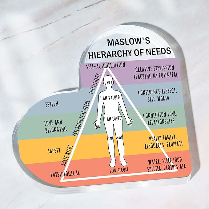 Mental Health Decor, Psychotherapy Affirmations Office Heart Acrylic Sign, School Counselor Sign, Therapy Anxiety, Mental Health Awareness Gifts for School Home Tabletop Therapy Office Decor