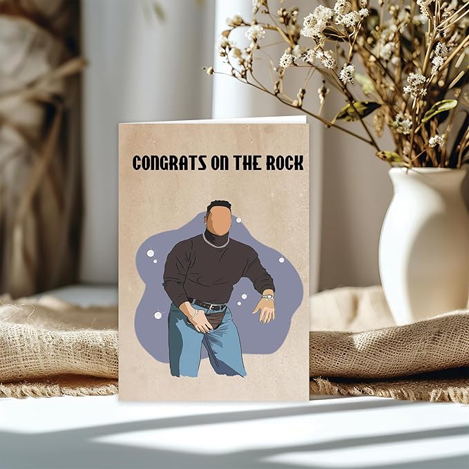 Unique Engagement Card, Funny Engagement Gift for Couples Women Men, Congratulations Wedding/Engagement Card for Friends