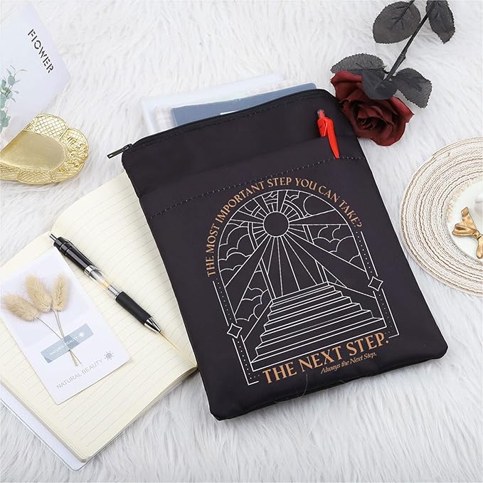 Stormlight Book Sleeve Fantasy Book Gift Brotherwise Games Gift BS Merch Blue Archive Book Sleeve Book Protector Pouch Mistborn Book Gift (Next Step BS)