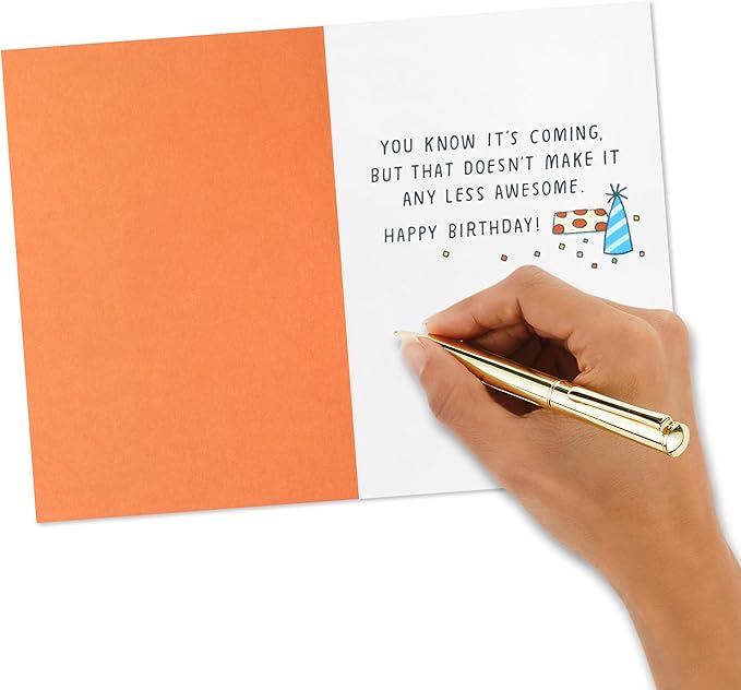 Hallmark Shoebox Funny Birthday Card (School Pizza)