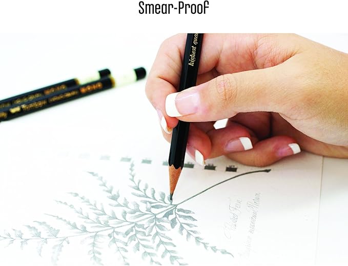 Tombow MONO Drawing Pencil, 3H, Graphite 12-Pack