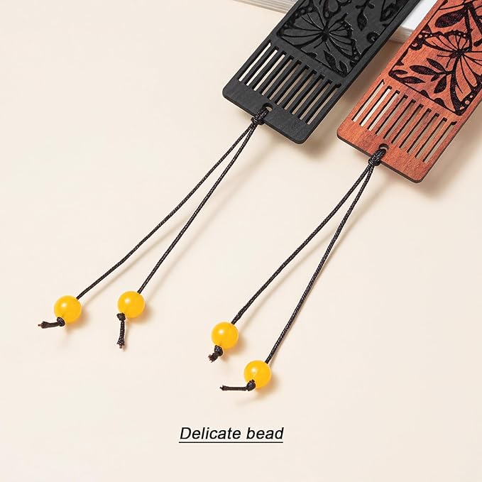 Butterfly Bookmark,Bookmarks Aesthetic Wooden Book Markers for Women, Butterfly Gifts for Women Book Lover Gifts for Women (Hollow Butterfly)