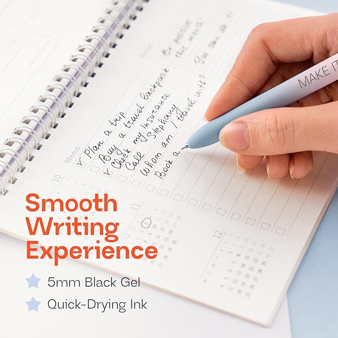 Achievers Inspirational Pen Set for Women - Motivational Quotes Office Gift for Her, Congratulations on Promotion, New Job Gifts Lady Boss Business Pens, Adult Graduation Gifts Stylish Sets (Gradient)