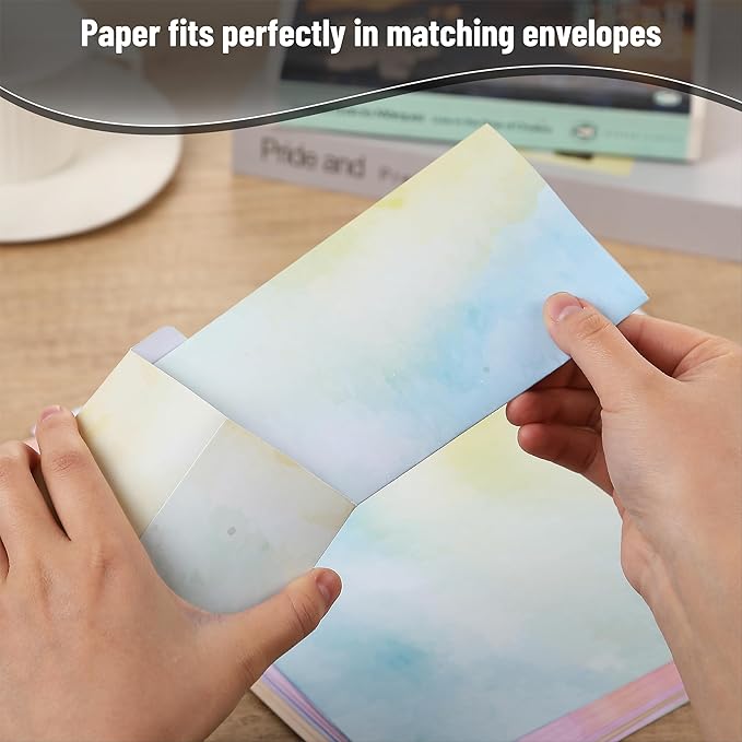 Mr. Pen- Stationery Writing Paper with Envelopes, 30 Letter Writing Paper with 18 Envelopes, Cute Stationary Set for Writing Letters, Stationary Paper, Writing Paper Stationary, Letter Set