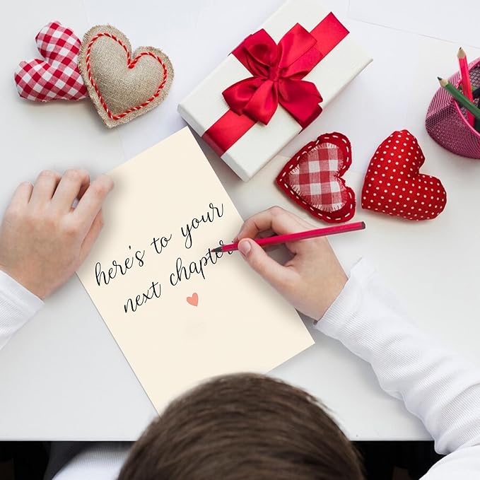 Funny New Chapter Card for Men Women - Congratulation, Leaving, Retirement, Goodbye Card for Friend Him Her