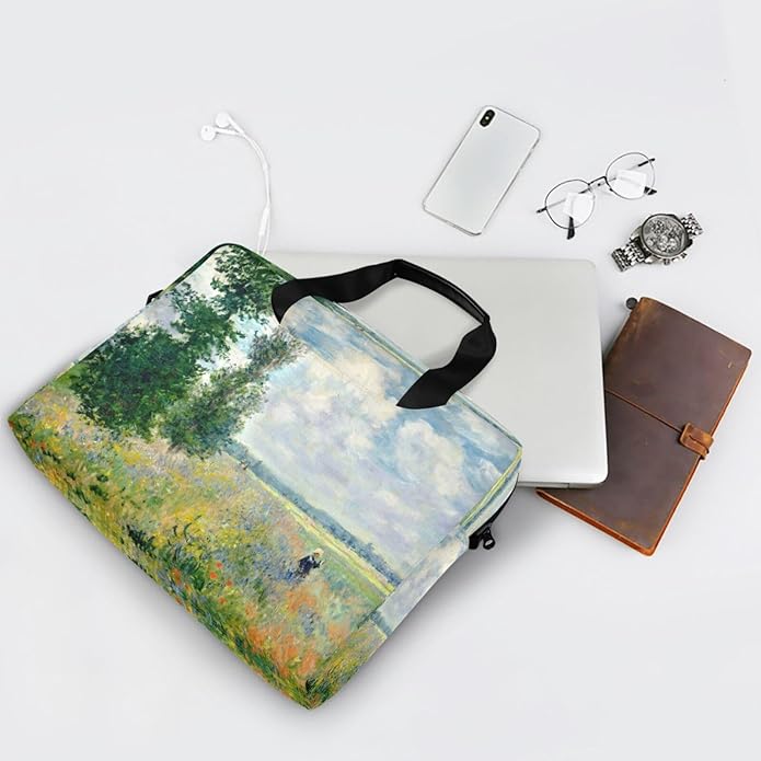 WIHVE Laptop Shoulder Bag 15 14 13inch Laptop Case Bag for Women Men