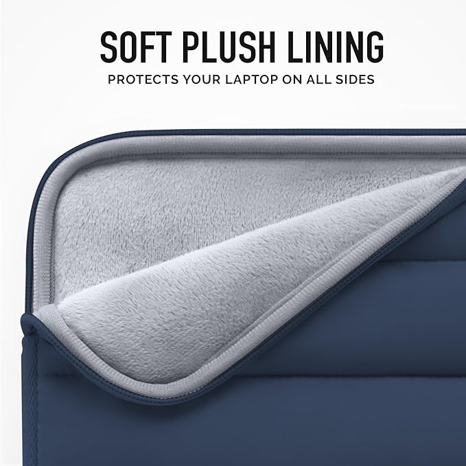 Vandel - Puffy Laptop Sleeve 15-16 Inch Sleeve for Women and Men. College Student Gifts for Christmas, MacBook Pro 16 Inch Case, 15.6 Inch HP Carrying Case Asus/Dell/HP Laptop Case 15.6 Cover
