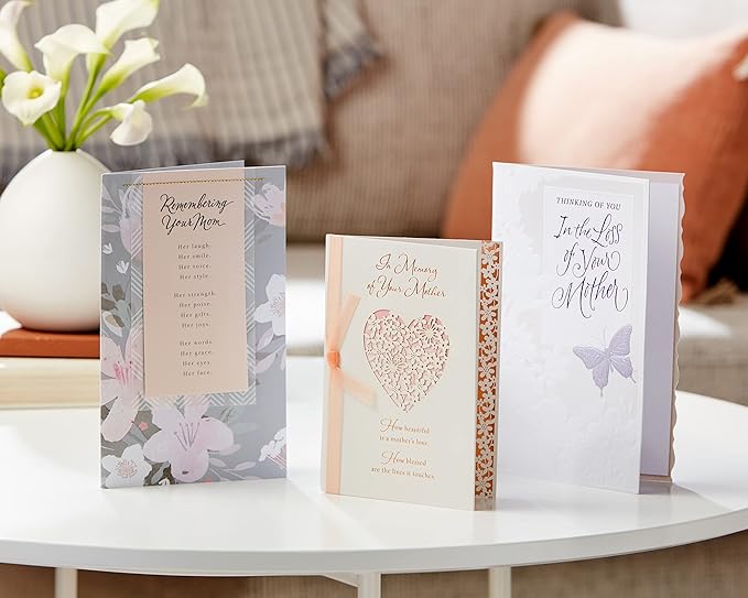 American Greetings Sympathy Card for Loss of Mother (Remembering You Mom)