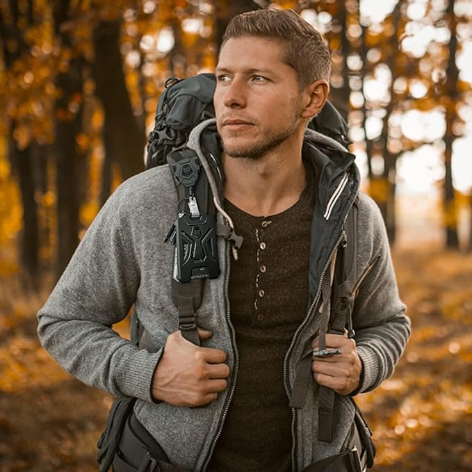 MNGARISTA Heavy Duty Retractable Keychain with Belt Clip, ID Badge Reel, Badge Holder with 31.5' Steel Cord and Key Ring, 9.0oz, 2-Pack