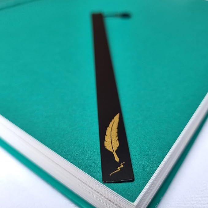 Broom Bookmark Magic Wand Bookmark Metal Bookmark for Witch Wizards Beautiful Bookmark for Girls, Boys, Kids, Book Club Gift Gifts Bookish Gifts for Book Lovers Wizard Bookmarks Teacher Gift (Broom)