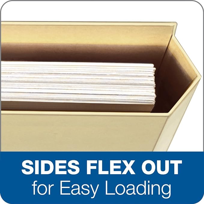 Pendaflex Expanding File Folder Pocket, Letter-Size Folders for School, Home and Office, Document Organizer, Durable Expanding File, Manila, 10 File Folder Pockets (FP153L10)"