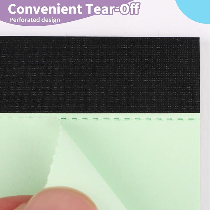 WINKIO Colored Legal Pads,5 Pack Writing Pads 8.5 x 11 inch, Micro Perforated Notebooks with Sturdy Back, Wide Ruled, 30 Sheets Per Writing Pad for School, College, Office, Professional