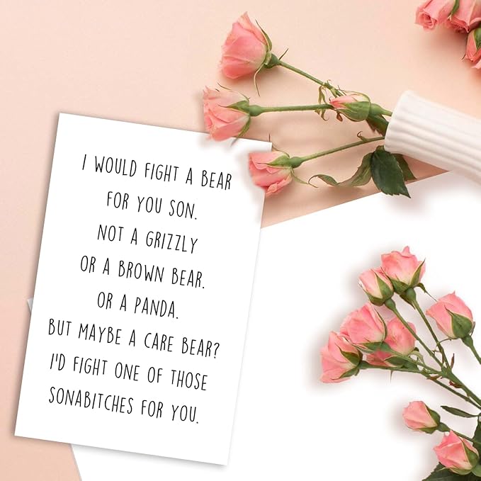 Son Birthday Card, Happy Birthday Card for Son Adult, Gifts from Mom and Dad