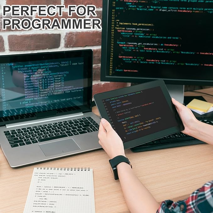 Graph Paper Spiral Notepad A5 Top Wirebound Notepad Grid Notebook Steno Pads Memo Notebook Grid Paper 140 Pages for Writing Sketching Drawing Office Supplies(Dark Grey,6 Pack)