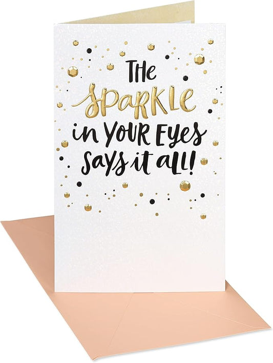 American Greetings Engagement Card (Shiny New Ring)