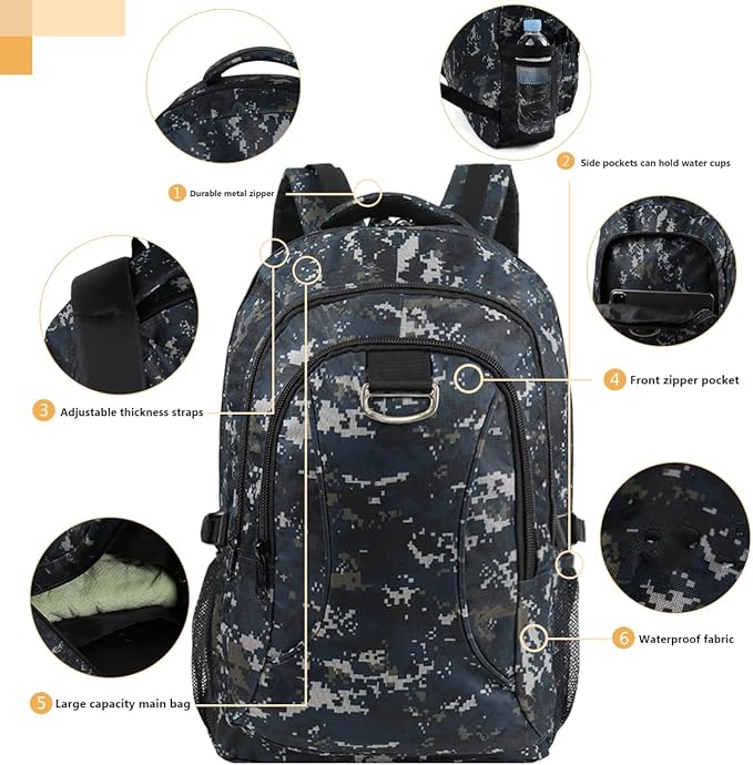 Navy Travel Backpack,Travel Laptop Backpack,Backpack Airline Approved Business Work Bag for Man Women