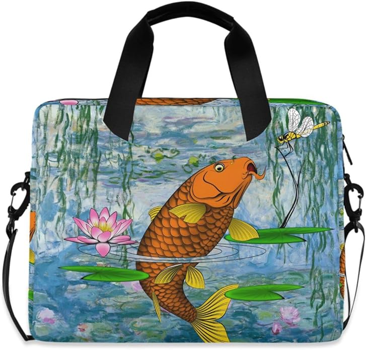 WIHVE Laptop Shoulder Bag 15 14 13inch Laptop Case Bag for Women Men