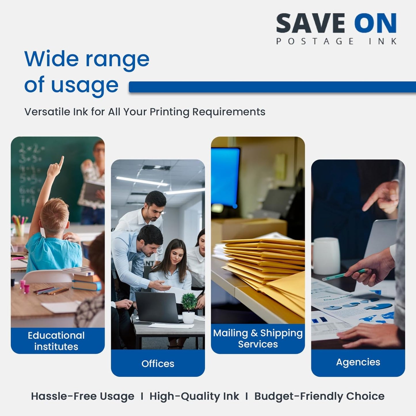 Save On Postage Ink, Memjet Ink Cartridge Compatible Formax CJ-21 | Memjet Ink Compatible HI-Cap Cyan Ink Tank for ColorMax7 and ColorMax8