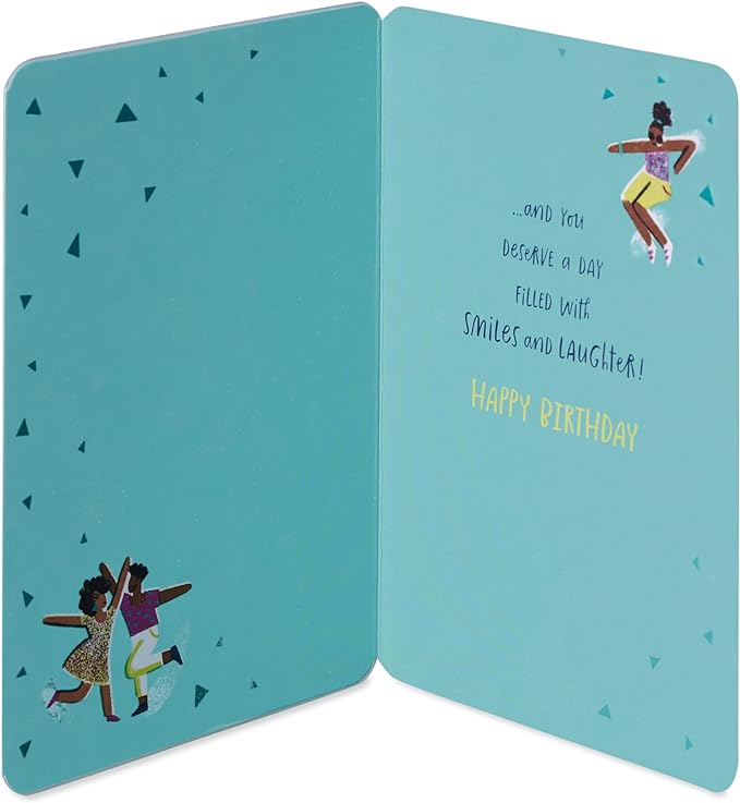 American Greetings Birthday Card (Smiles and Laughter)