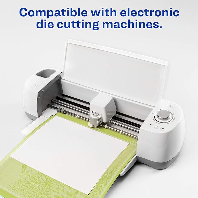 Avery Printable Sticker Paper, 8.5" x 11", Laser & Inkjet Printers, Glossy Clear, 7 Sticker Sheets (4397)