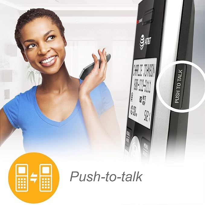 AT&T CL80107 Additional Handset for CL82x07, CL82x57, CL82x67, CL83x07, CL84x07 Series Cordless Phone