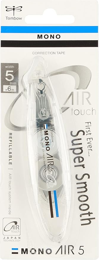 Tombow 68696 MONO Air Pen-type Correction Tape Applicator, 1-Pack