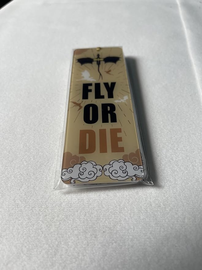 Dragon Acrylic Bookmarks, Bookish Merch Book Lovers, Unique Bookmark for Men, Page Markers Reading Accessories - Set of 3