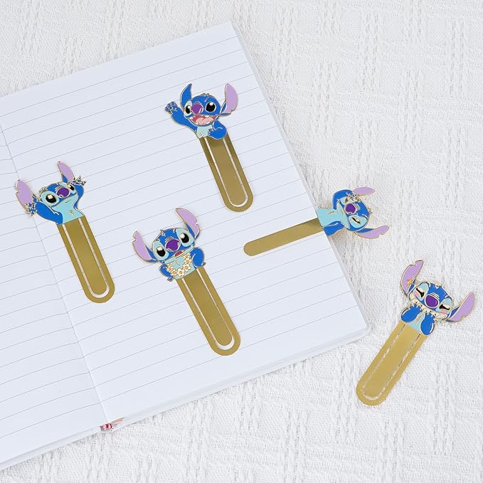 5PCS Metal Book Markers Cute Cartoon Bookmarks Page Markers Set Page Clips Book Marks Gift for Students Teachers School Home Office Supplies (BM-Sdz A)