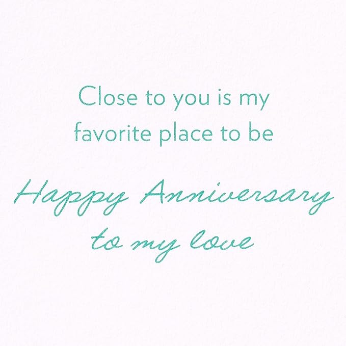 Papyrus Anniversary Card (Close to You is My Favorite Place)