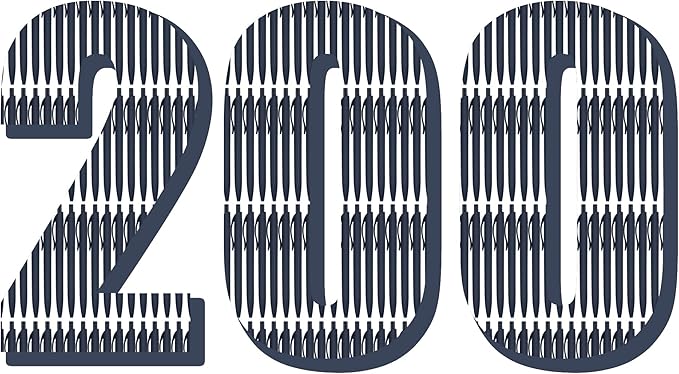 deegtran Pens Bulk, 200 Pack No Bleed Blue Barrel Click Pens, Wholesale Retractable Ballpoint Pens, Pens Medium Point, Smooth Ink Pens, 1.0MM Black Ink