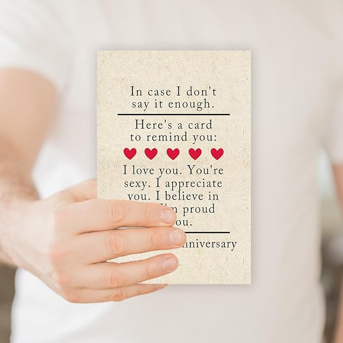 6 Year Anniversary Card Gifts for Him Her,Happy 6th Anniversary Card for Woman Men,Iron Anniversary Card Gifts for Husband Wife,6th Wedding Anniversary Card