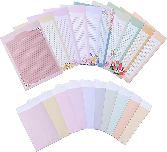 Mr. Pen- Stationery Writing Paper with Envelopes, 60 Letter Writing Paper with 30 Envelopes, Cute Stationary Set for Writing Letters, Stationary Paper, Writing Paper Stationary, Letter Set