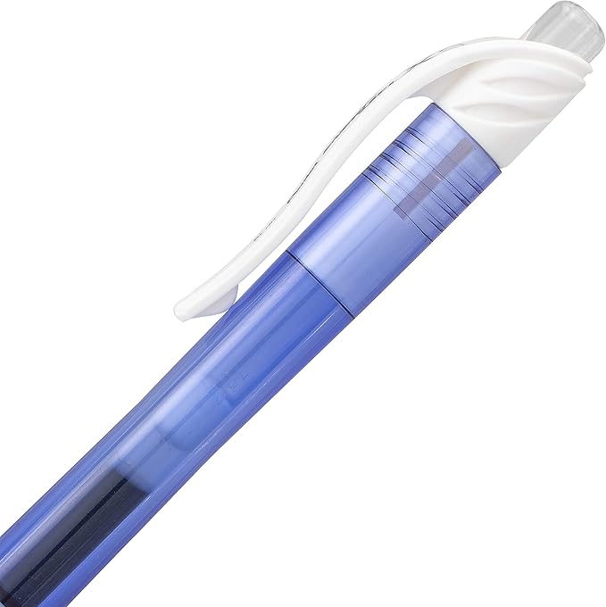 Pentel Energel-X Pastel Barrels Retractable, Medium Line, Assorted Ink Colors Pack of 6 (BL107FBP6M)