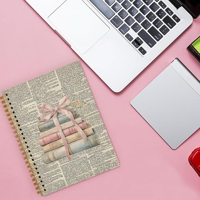 Book Club Journal Notebook, Cute Book Club Gifts for Women, Christmas Book Lover Gifts for Women, Journal Motivational Gifts for Teacher Book Club Librarian Bookish 5.5x8.3