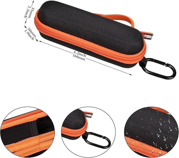 FBLFOBELI EVA Hard Travel Carrying Case Compatible with Scanmarker Air Pen Scanner | OCR Digital Highlighter and Reading Pen (Case Only)