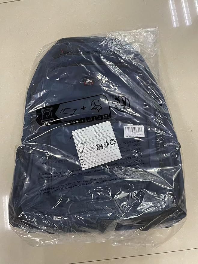 Rolling Backpack for Adults, 15.6 inch Laptop Wheeled Backpack, Travel Backpack with Wheels, Carry on Luggage Business Trolley Suitcase Computer Bag Men Women Blue