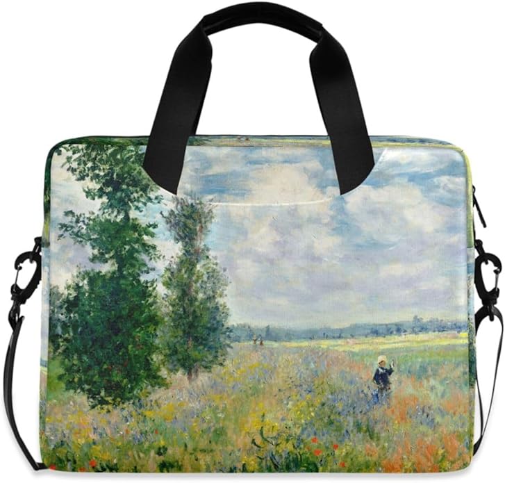 WIHVE Laptop Shoulder Bag 15 14 13inch Laptop Case Bag for Women Men