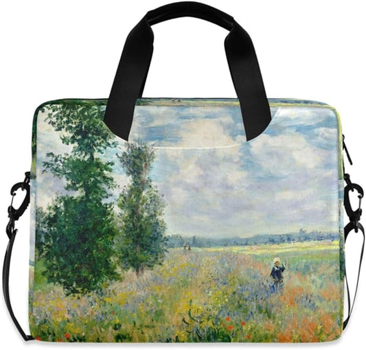 WIHVE Laptop Shoulder Bag 15 14 13inch Laptop Case Bag for Women Men