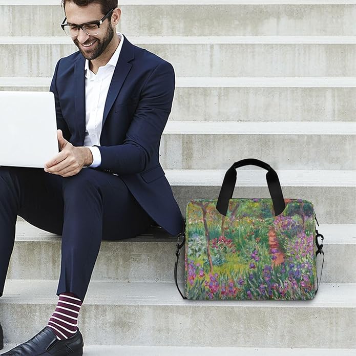 WIHVE Laptop Shoulder Bag 15 14 13inch Laptop Case Bag for Women Men