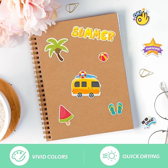 HTVRONT Printable Vinyl for Inkjet Printer - 10 Sheets 100 g Matte White Printable Vinyl Sticker Paper Vivid Color Dries Quickly, 8.5"x11" Tear Resistant Printable Vinyl