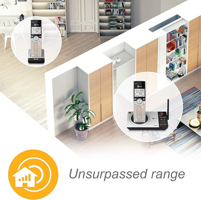 AT&T CL80107 Additional Handset for CL82x07, CL82x57, CL82x67, CL83x07, CL84x07 Series Cordless Phone