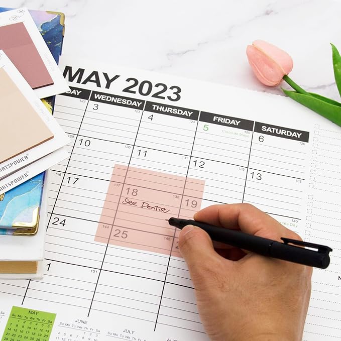 Pastel Transparent Sticky Notes, 4 Packs 3X3 Inch See Through Annotating Sticky Notes for Annotating, Bible Journaling Supplies, Office School Supplies