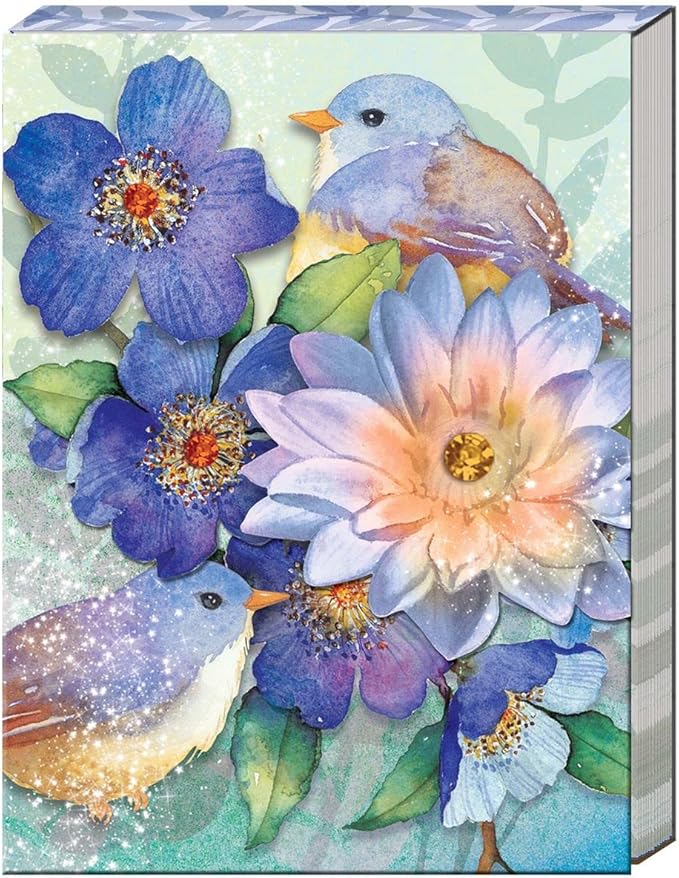 Punch Studio Lotus Birds Pocket Notepad (44658)