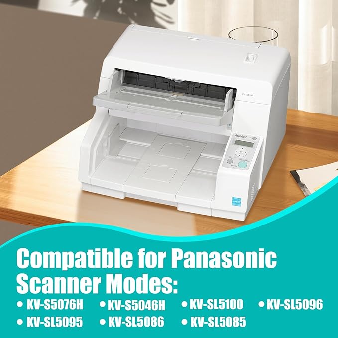 KV-SS060 Scanner Roller Exchange Kit Compatible for Panasonic KV-S5046 KV-SS060 KV-S5046H, S5046H-U, S5076H
