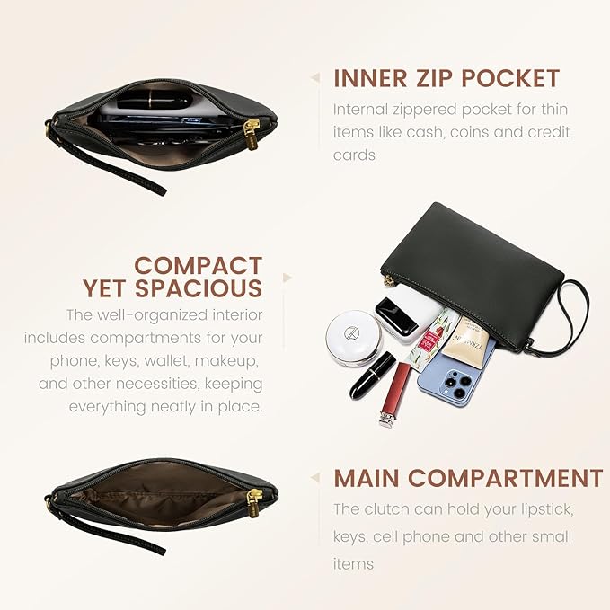 LOVEVOOK Laptop Bag for Women,15.6 inch Work Bags with Clutch, Vintage Leather Laptop Tote Bag,Computer Bag Laptop Purse, Briefcase Tote Bag Shoulder Bag Handbag for Business Office Teacher