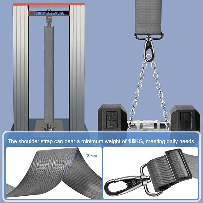 ZINZ 3D Air Cushion Bag Strap 59 inch Adjustable Belt with Padded & Dual Clasps & Swivel Hooks, Comfort Strap for Bags